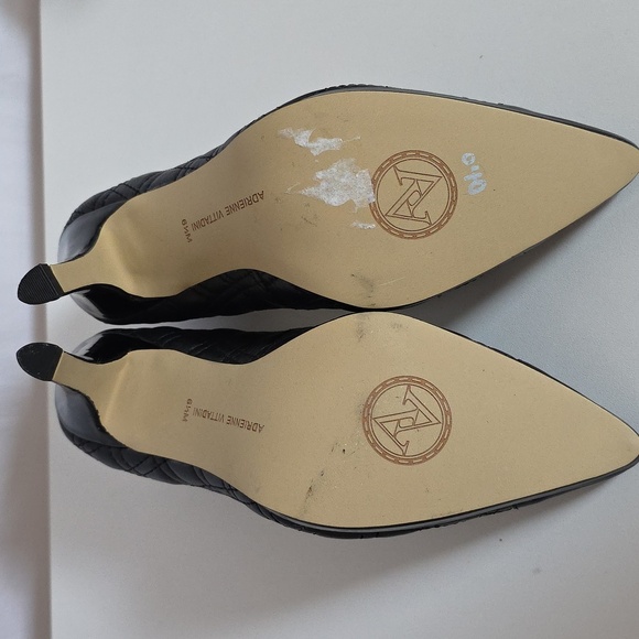 Adrienne Vittadini Black Leather Upper Shoes. Size 6 1/2 Medium. - Picture 6 of 10